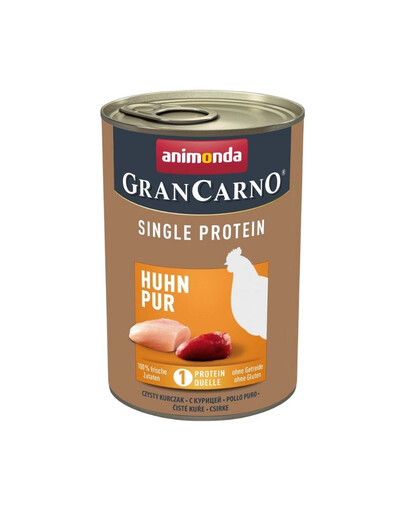 ANIMONDA GranCarno Single Protein Adult Chicken pure 400 g