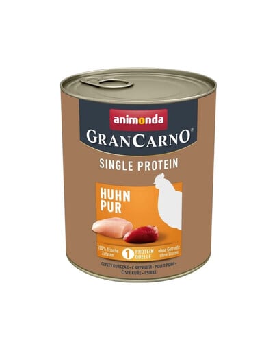 ANIMONDA GranCarno Single Protein Adult Chicken pure 800 g