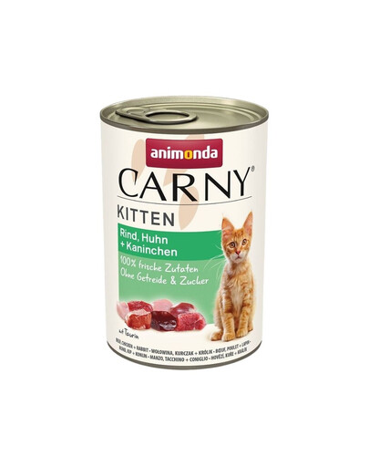 ANIMONDA Carny Kitten Beef&Chicken&Rabbit 400 g