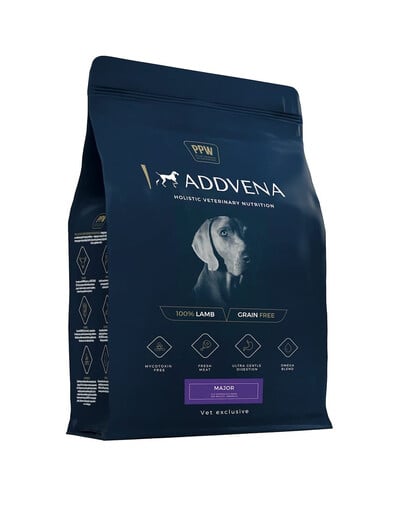 ADDVENA Major 2,5 kg suché krmivo pre staršie psy