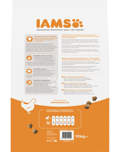 IAMS Cat Adult All Breeds Chicken 10 kg