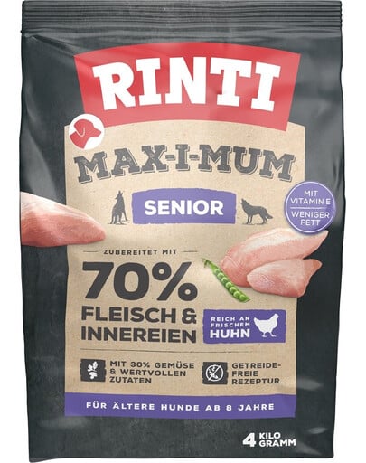 RINTI MAX-I-MUM Senior Chicken 4 kg