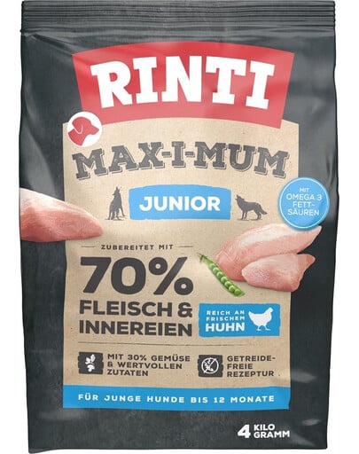 RINTI MAX-I-MUM Junior Chicken 4 kg