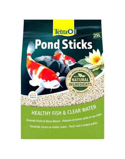 TETRA Pond Sticks 25 l základné krmivo pre ryby v rybníkoch