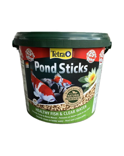 TETRA Pond Pond Sticks 5 l  (4 l + 25% GRATIS)