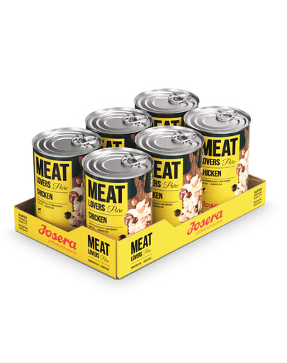 JOSERA Meatlovers Pure Kuracie 6x800 g