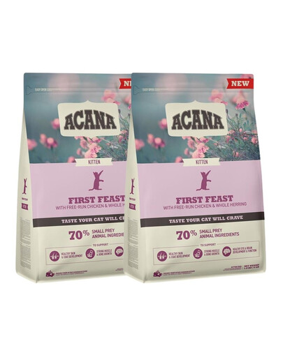 ACANA First Feast Cat 2x340 g krmivo pre mačiatka
