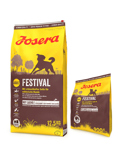 JOSERA Festival 12,5kg + 900g ZADARMO