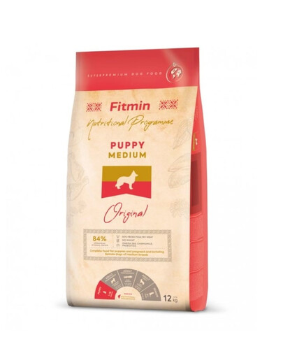 FITMIN Dog Medium Puppy 12 kg