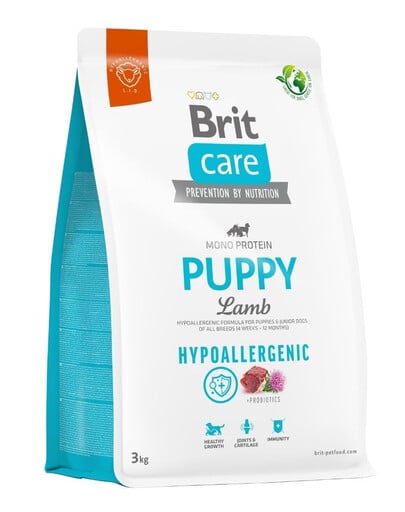 BRIT Care Hypoallergenic Puppy s jahňacím 3 kg