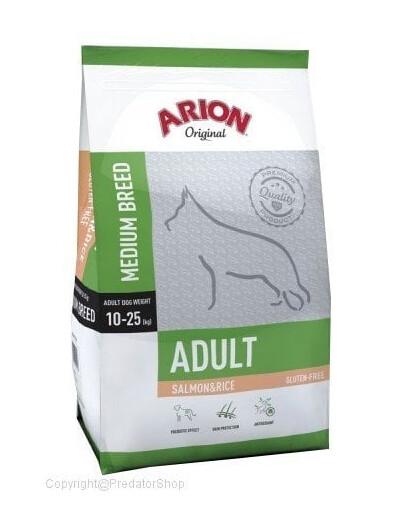 ARION Original Adult Medium Salmon & Rice 3 kg