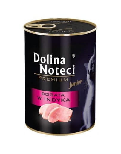 DOLINA NOTECI Premium Junior Turkey Krmivo pre mačiatka 400 g