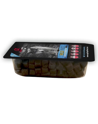 ALPHA SPIRIT Kompletné suché mäkké krmivo pre psov Wild Fish 9 kg (45 x 200 g)