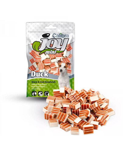 CALIBRA Dog Joy Mini Duck&Cod Sandwich 70 g