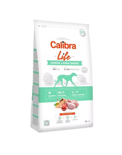 CALIBRA Dog Life Junior Large Breed Chicken 2,5 kg