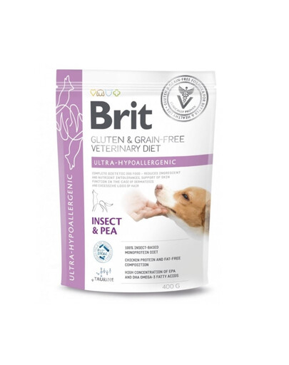 BRIT Veterinary Diets Dog Ultra-Hypoallergenic 400 g