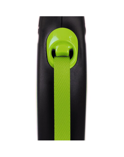FLEXI Vodítko New Neon S pásik 5 m zelené