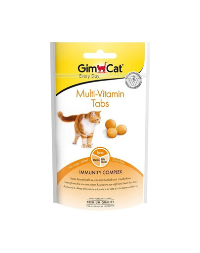 GIMCAT Every Day Tabs Multi-Vitamin 40 g Vittamínové maškrty pre mačky
