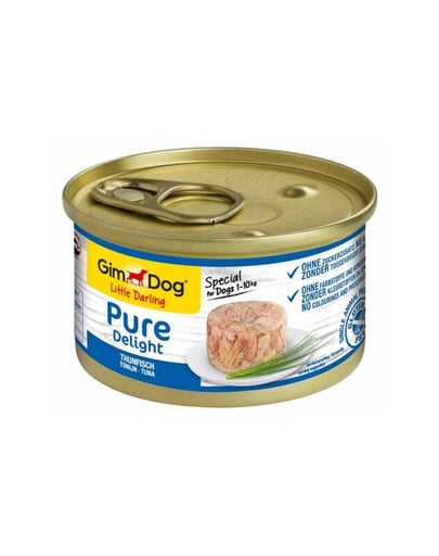 GIMDOG Pure Delight Tuna Tuniak pre dospelé psy malých plemien 85 g