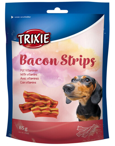TRIXIE Bacon Strips light so slaninou 85 g