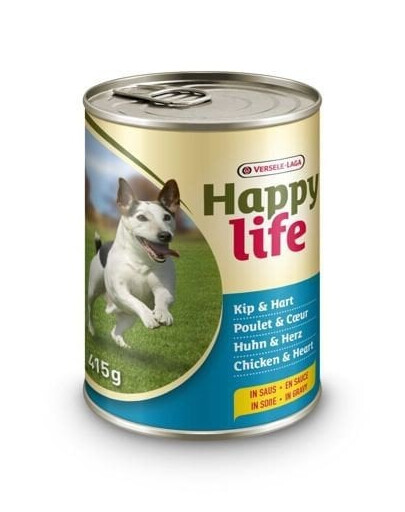 VERSELE-LAGA Happy Life kuracie & Heart - kuracie a srdce 0,415 kg