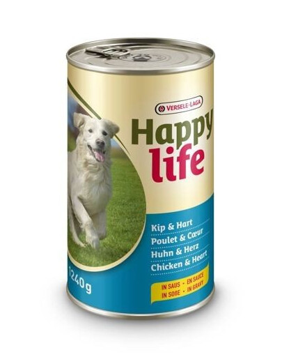 VERSELE-LAGA Happy Life kuracie & Heart - kuracie a srdce 1,24 kg