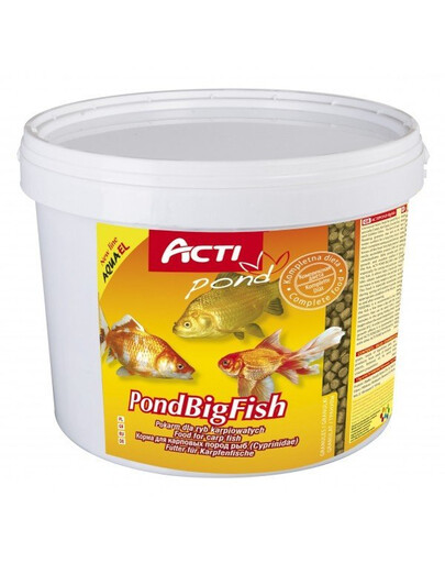 AQUAEL Krmivo pre ryby Acti Pond Basic 6L