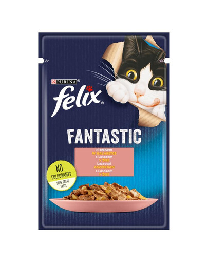 FELIX FANTASTIC Losos v želé 85 g