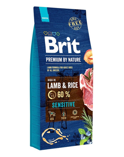 BRIT Premium By Nature Sensitive Lamb 15 kg