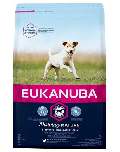 EUKANUBA Senior Small Breeds Chicken 3 kg