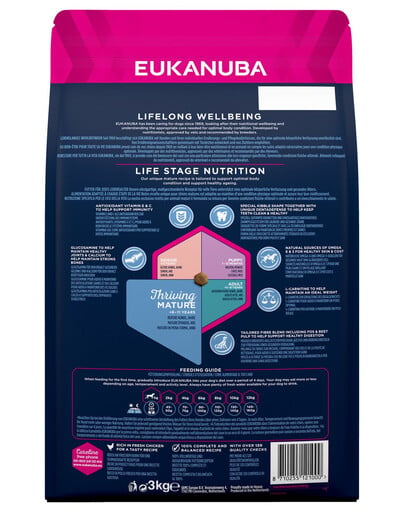 EUKANUBA Senior Small Breeds Chicken 3 kg