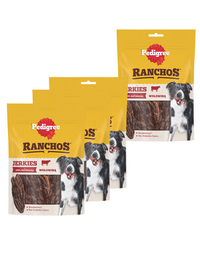 PEDIGREE Ranchos 95% hovädzie 70g 3+1 GRATIS