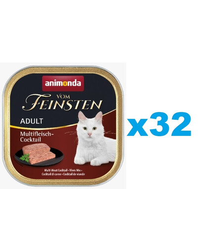 ANIMONDA Vom Feinsten Adult multi mäsový koktail 32x100 g