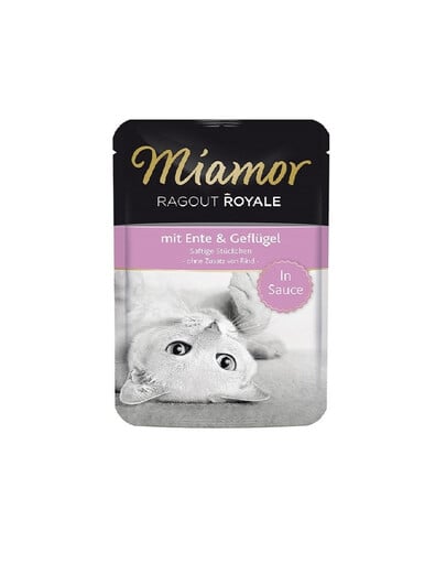 MIAMOR Ragout  Royale kaczka  z  kurczakiem w sosie 100 g