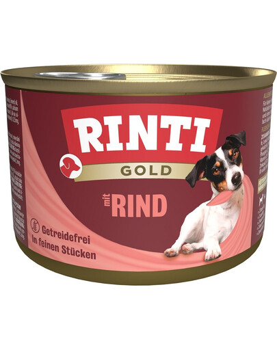 RINTI Gold 185g wołowina 91039 *puszka