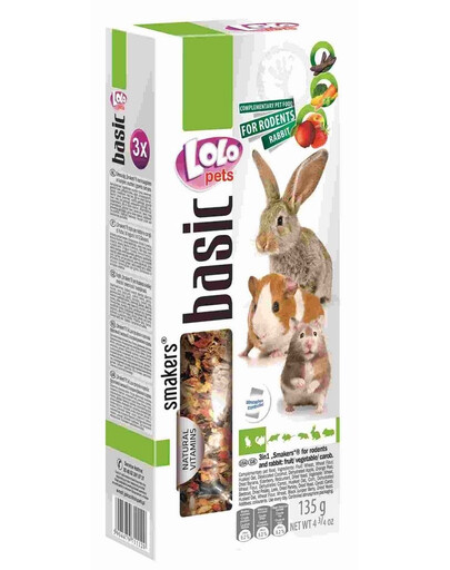 Lolo Pet Smakers pre škrečka -Mix 1