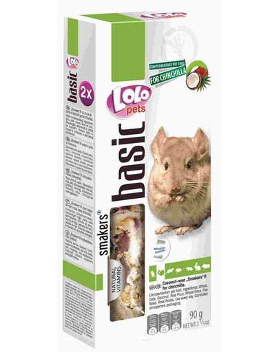 Lolo Pet Smakers pre činčily -Kokos / ružové