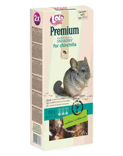 Lolo Pet Smakers Premium pre činčily