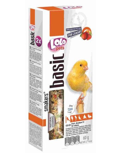 Lolo Pet Smakers pre kanárika -ovocné