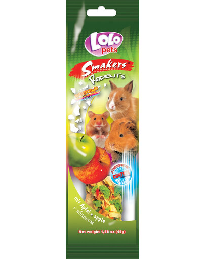 Lolo Pet Smakers pre hlodavce jablkový "Weekend Style"