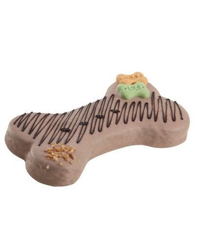 LoloPets kosť orechovo-čokoládová 250g