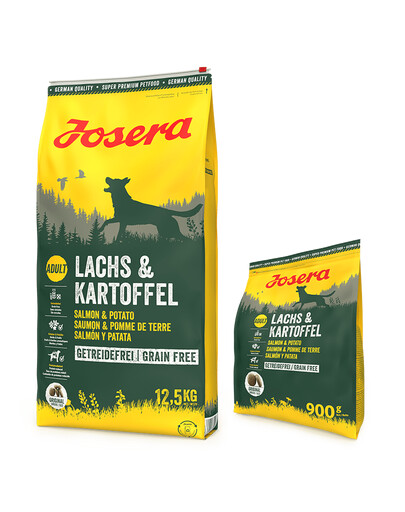 JOSERA Lachs&Kartoffel 12,5kg + 900g ZADARMO