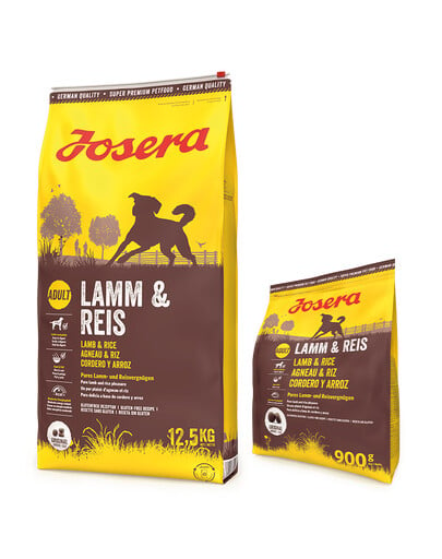 JOSERA Lamm&Reis 12,5kg + 900g ZADARMO