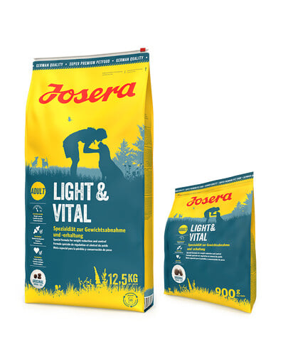 JOSERA Light&Vital 12,5kg + 900g ZADARMO