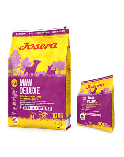 JOSERA Mini Deluxe 10 kg + 900g ZADARMO