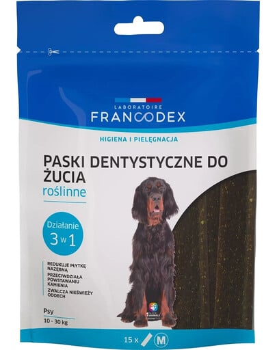 FRANCODEX Žuvačky M na zápach z úst 352,5 g/15 ks.