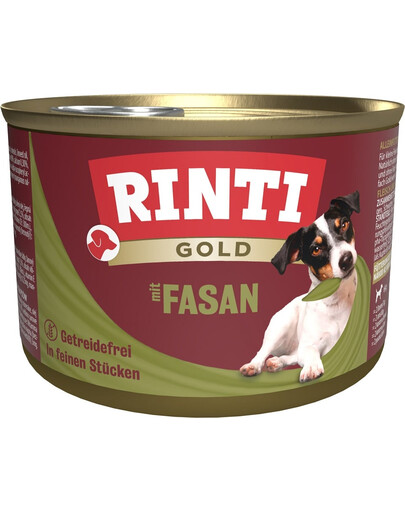 RINTI Gold 185g bażant 910288 *puszka