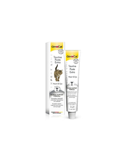 GIMCAT Expert Line Taurine Pasta Extra 50 g Pasta na zrak a správnu funkciu srdca