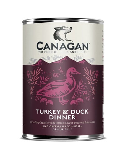 CANAGAN Dog Turkey&Duck 400g