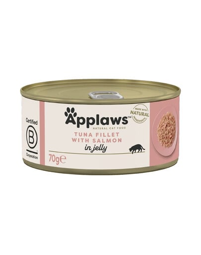 APPLAWS Cat Tuna Fillet & Salmon in Jelly 70g